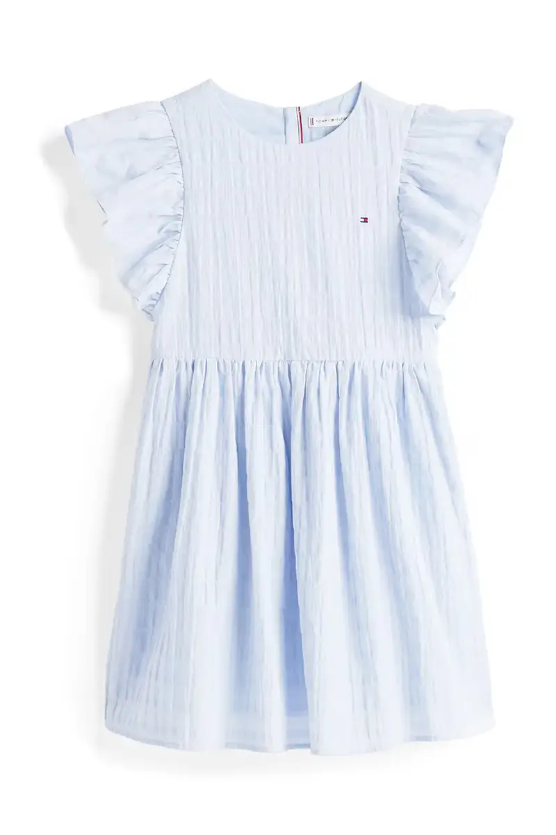 vestito bambina colore blu KG0KG08472 miniatura 2