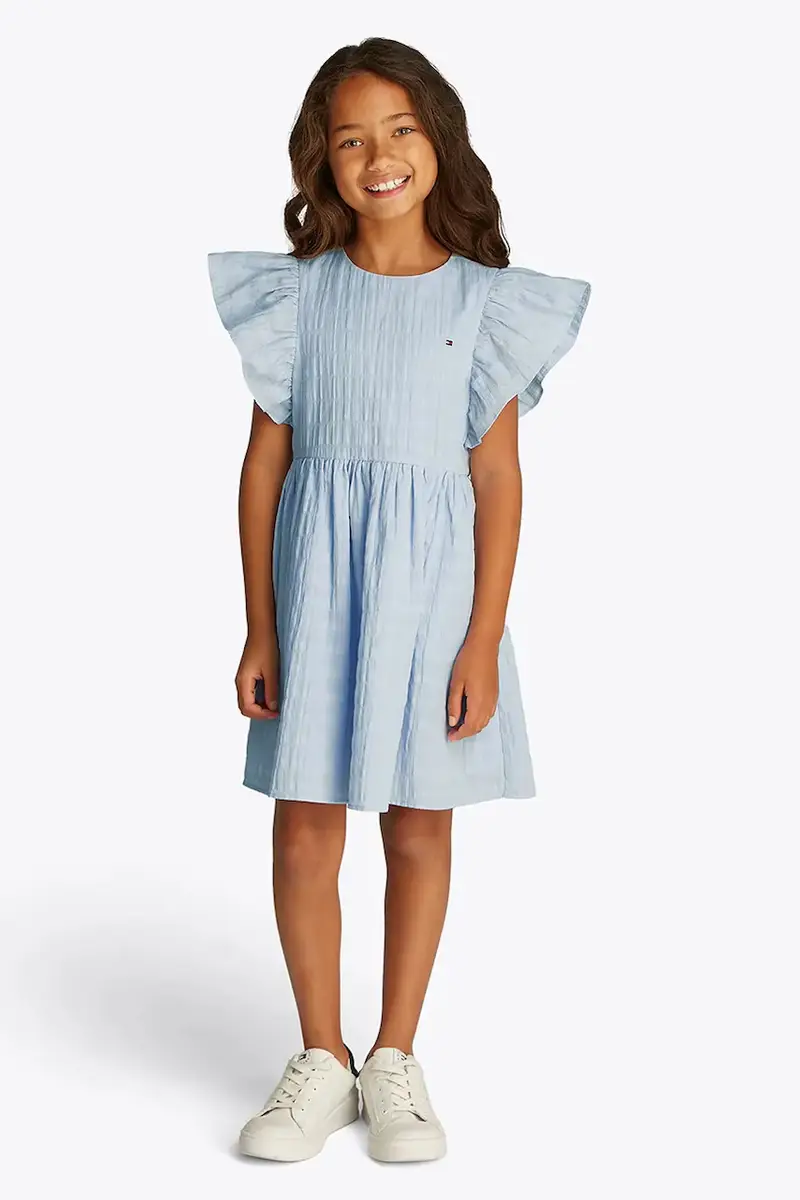 vestito bambina colore blu KG0KG08472