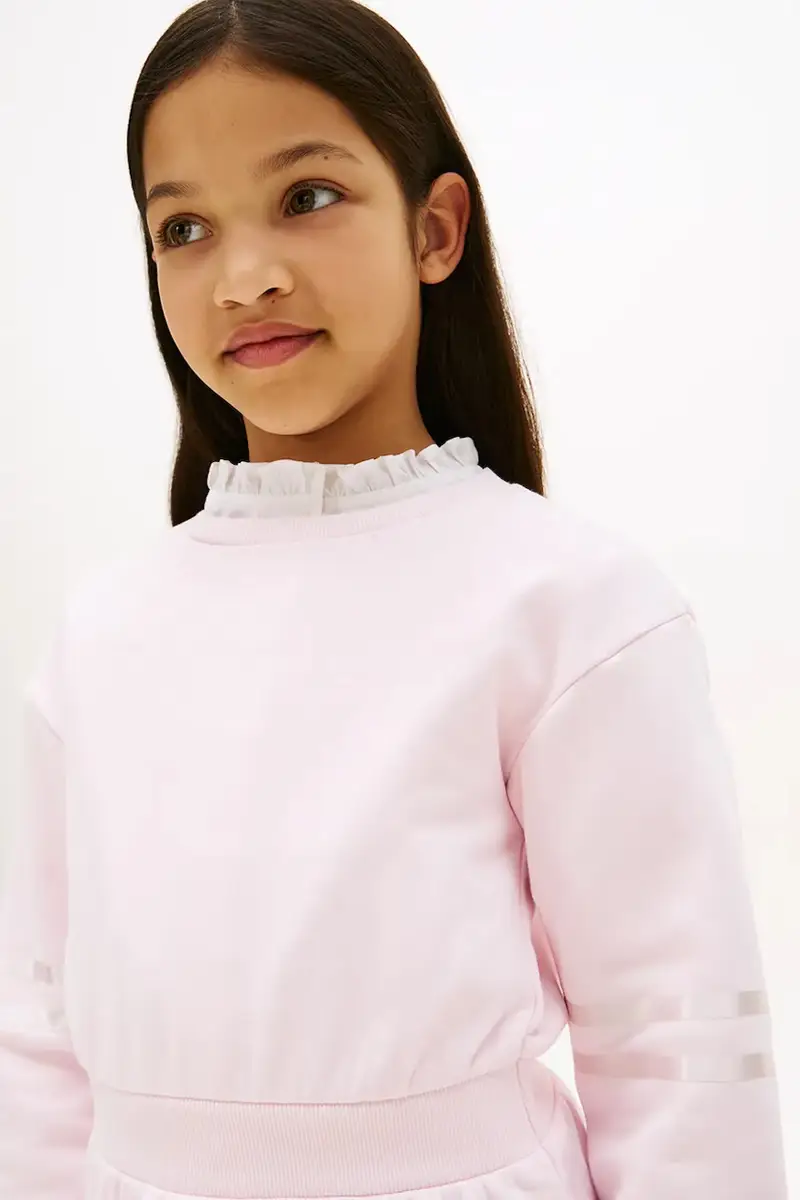 vestito bambina colore rosa KG0KG08711 miniatura 3