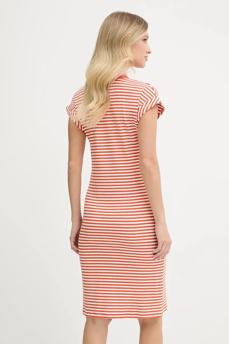 vestito colore arancione WW0WW45804 miniatura 3