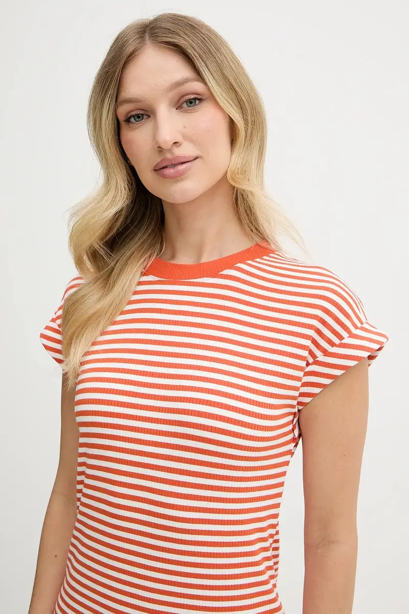 vestito colore arancione WW0WW45804 miniatura 4