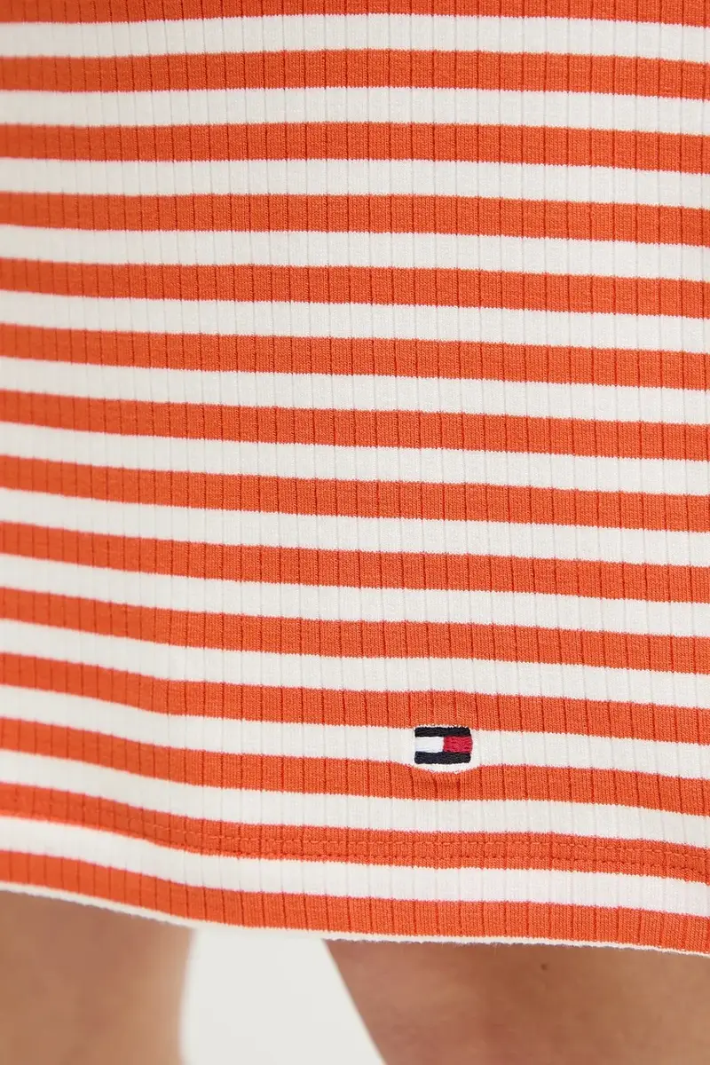 vestito colore arancione WW0WW45804 miniatura 5