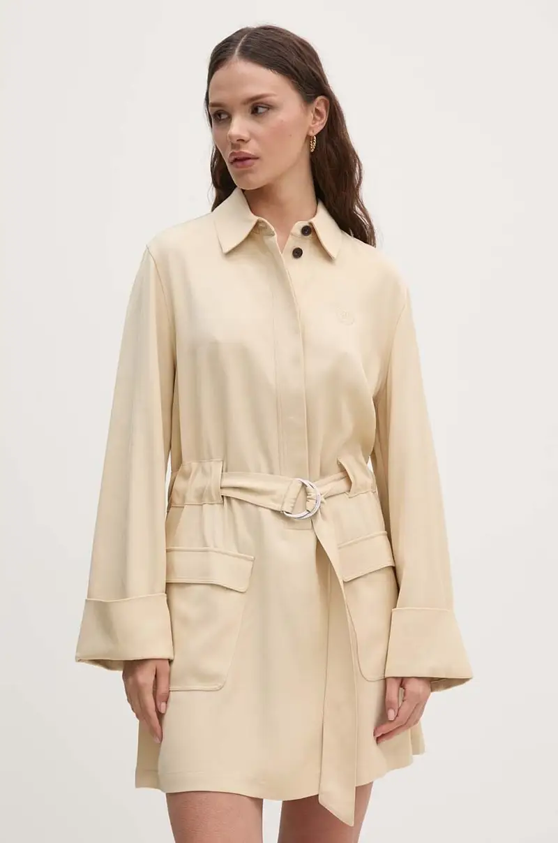 vestito colore beige WW0WW42308