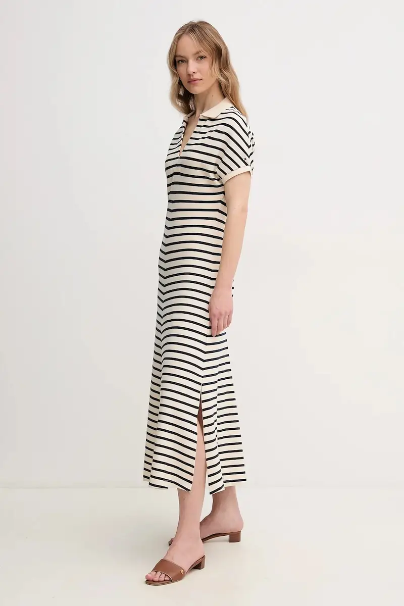 vestito colore beige WW0WW44514