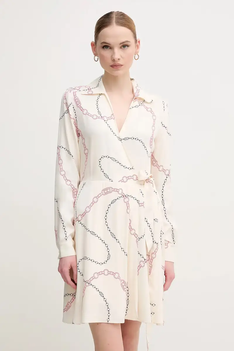 vestito colore beige WW0WW44664