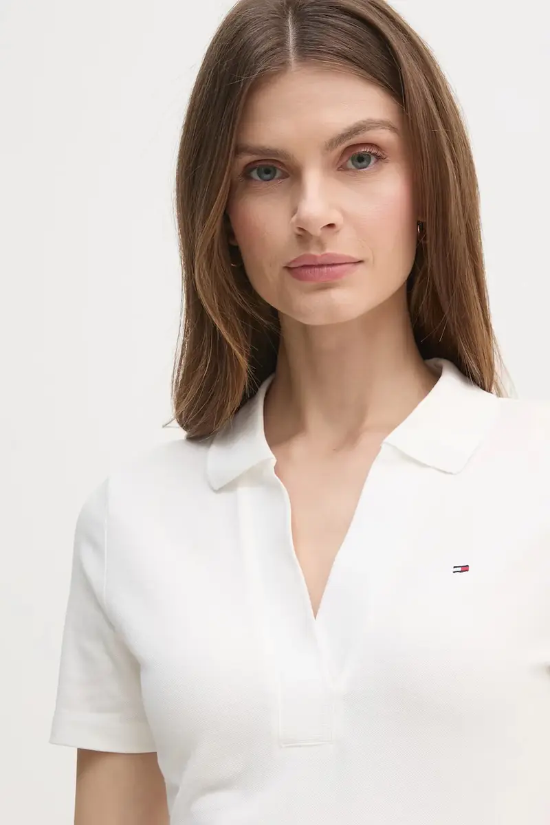 vestito colore bianco WW0WW42567 miniatura 4