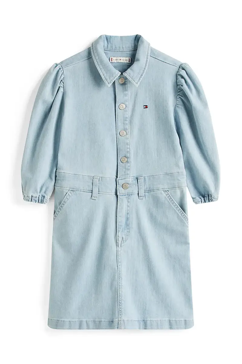 vestito colore blu KG0KG08600 miniatura 2