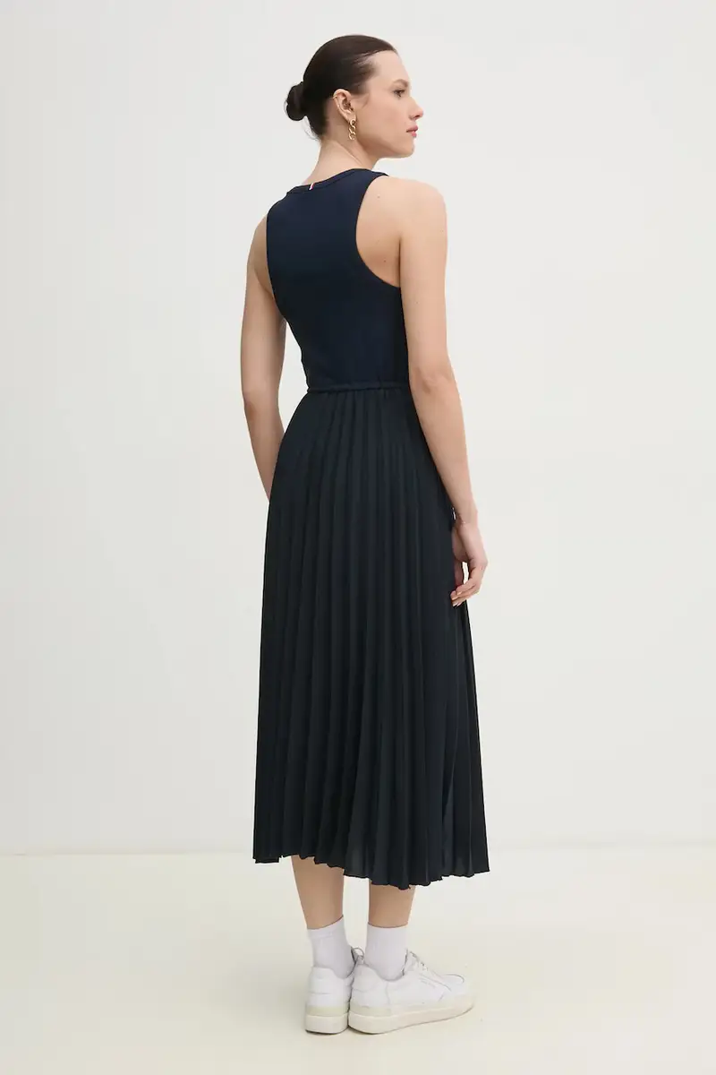 vestito colore blu navy miniatura 3