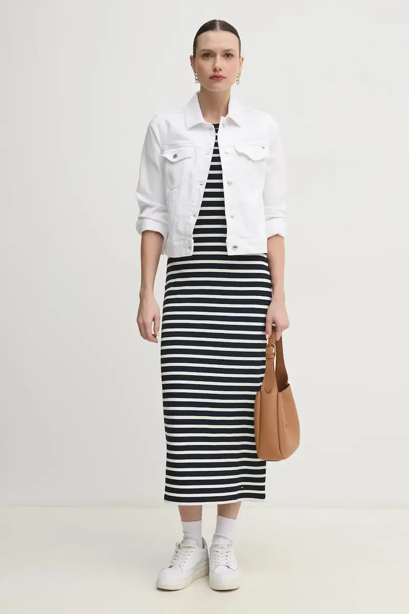 vestito colore blu navy miniatura 4