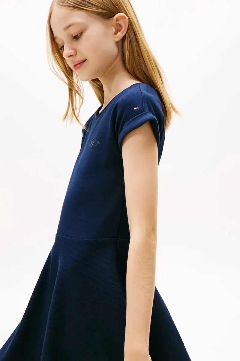 vestito colore blu navy KG0KG08706 miniatura 4