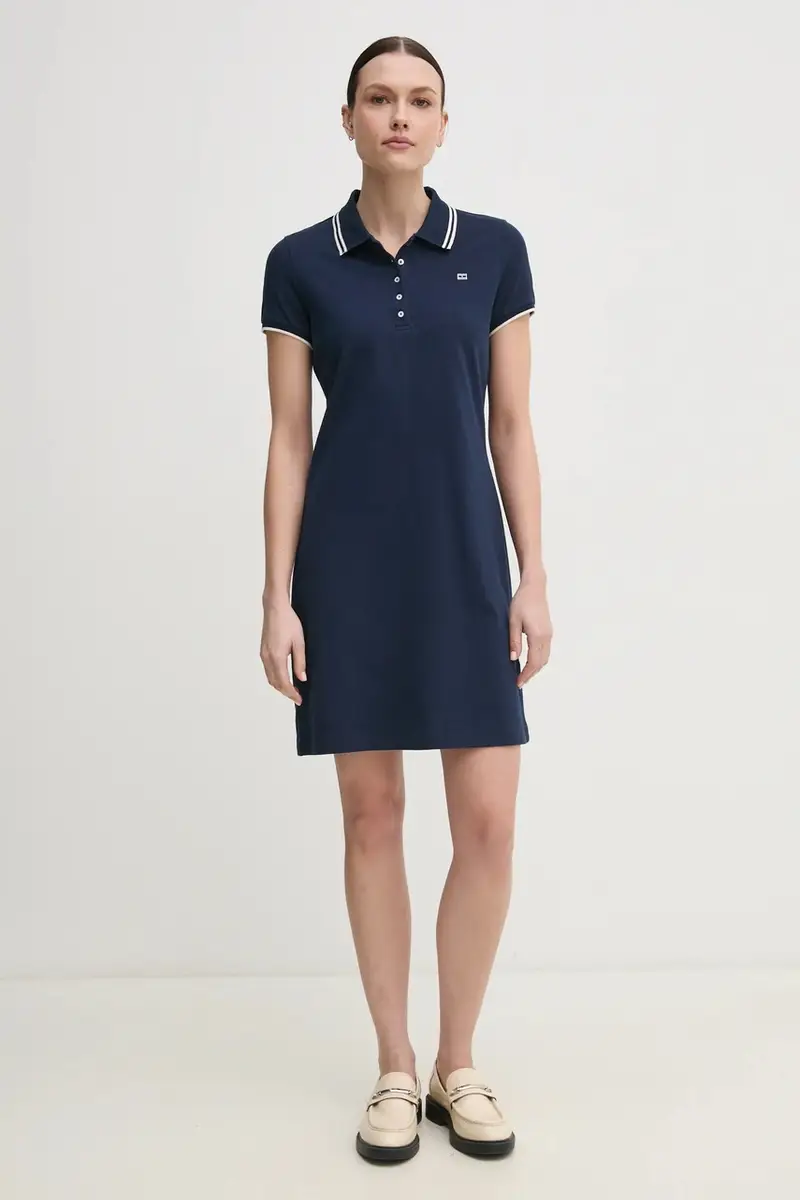 vestito colore blu navy WW0WW45532 miniatura 2