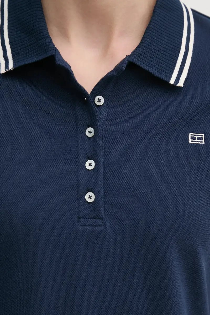 vestito colore blu navy WW0WW45532 miniatura 5