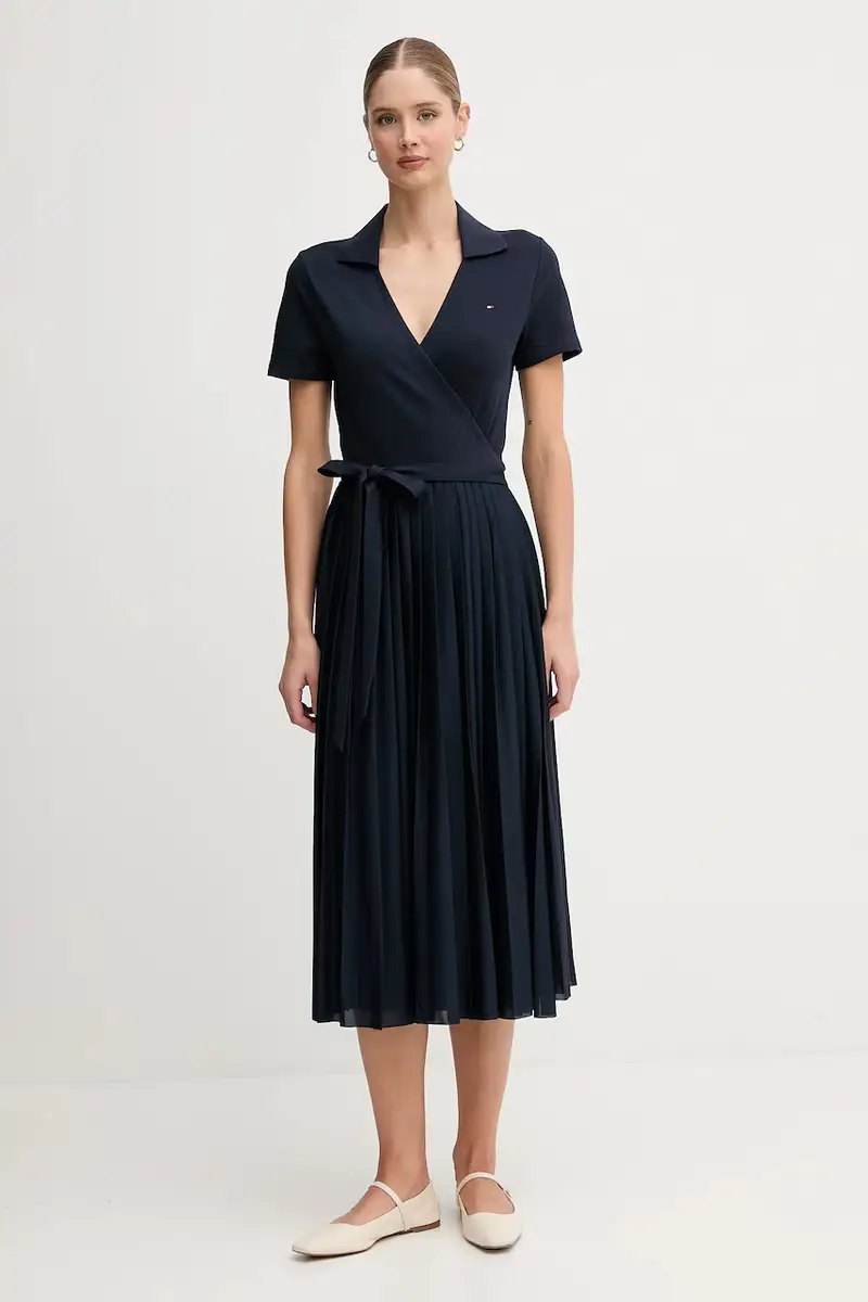 vestito colore blu navy WW0WW45733