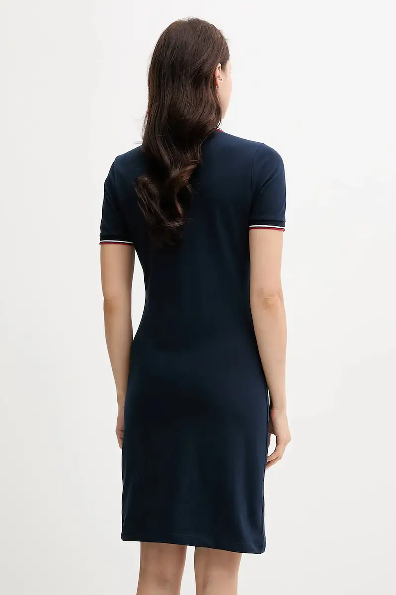 vestito colore blu navy WW0WW45740 miniatura 3