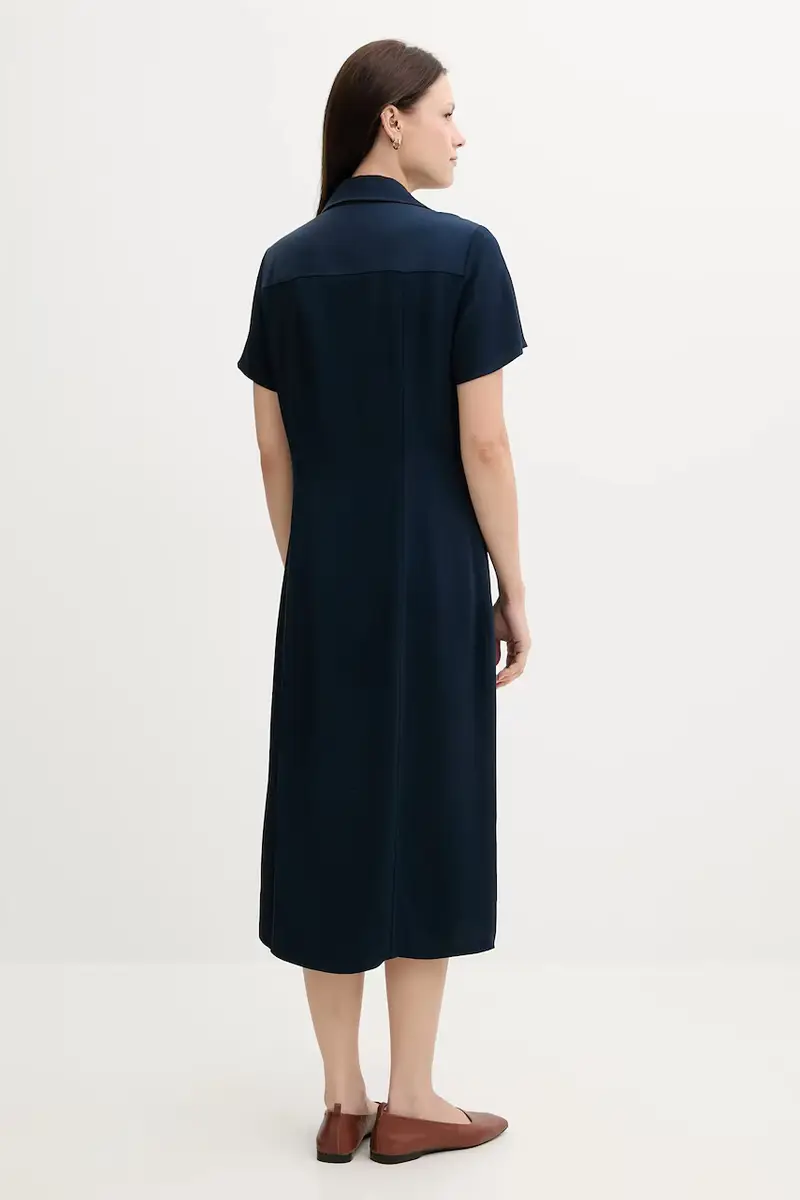 vestito colore blu navy WW0WW45802 miniatura 3