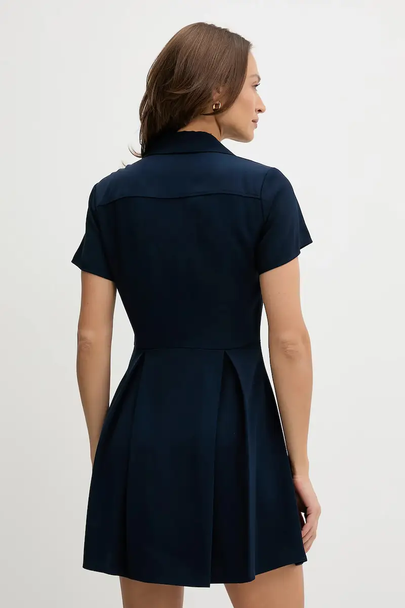 vestito colore blu navy WW0WW45819 miniatura 3