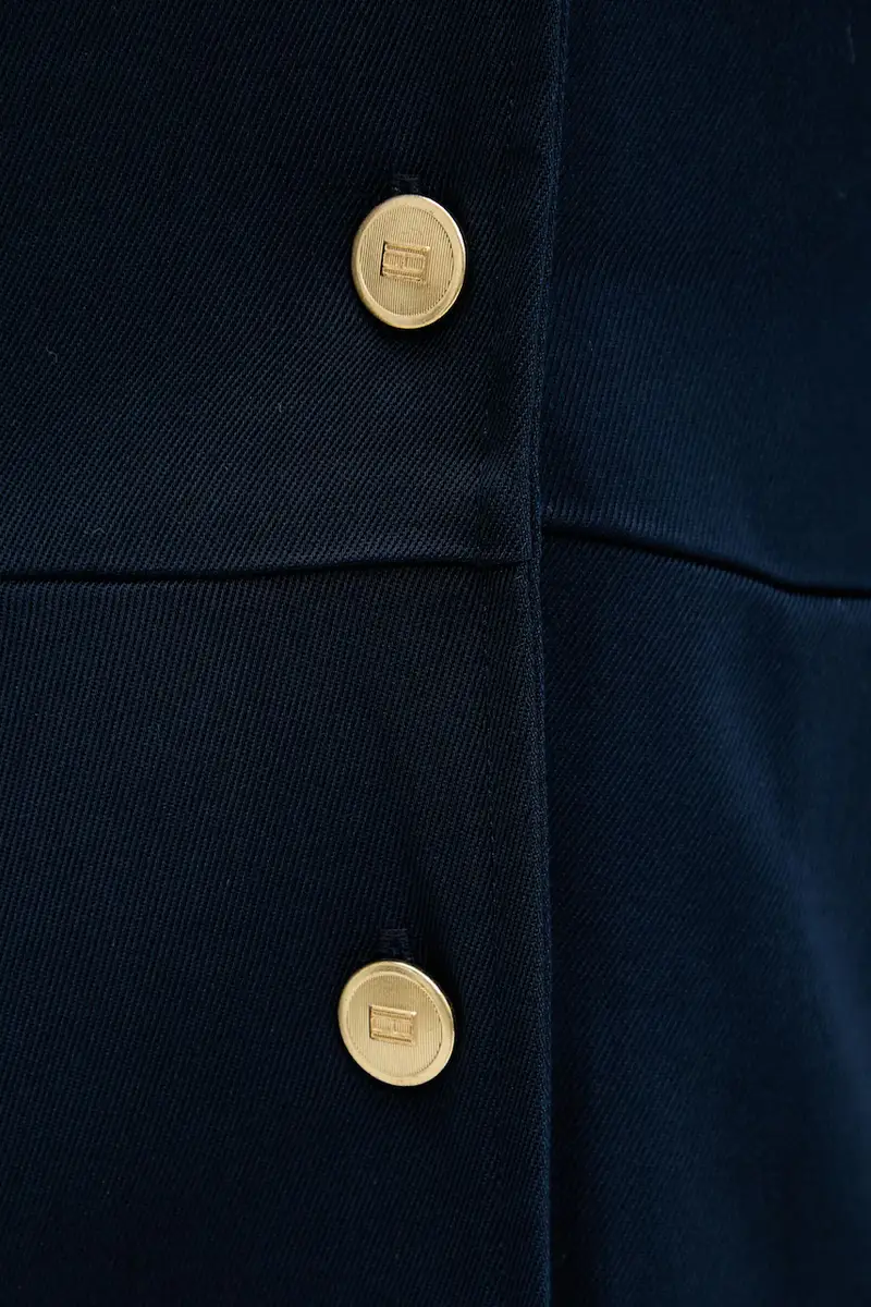 vestito colore blu navy WW0WW45819 miniatura 5