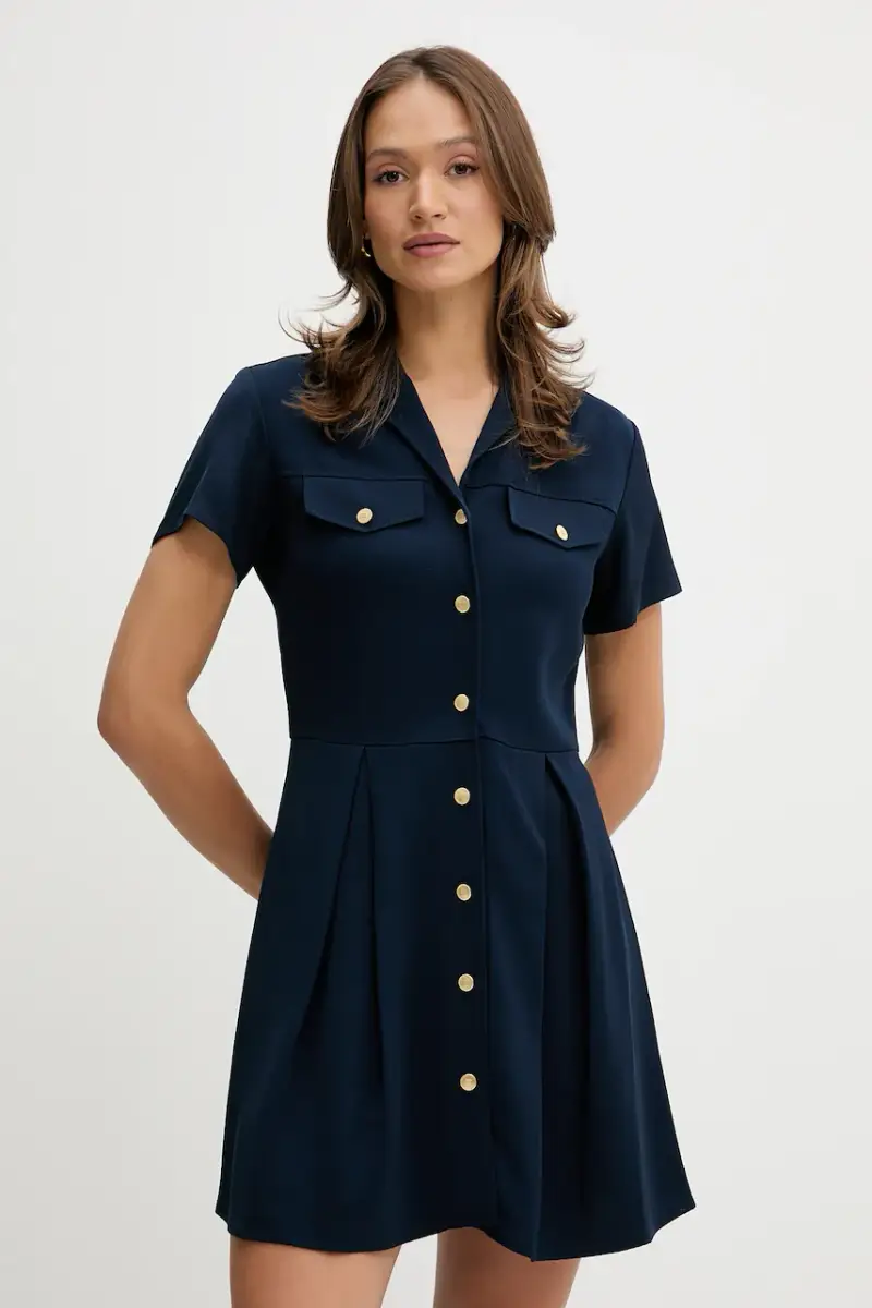 vestito colore blu navy WW0WW45819