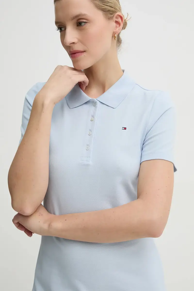 vestito colore blu WW0WW43228 miniatura 4