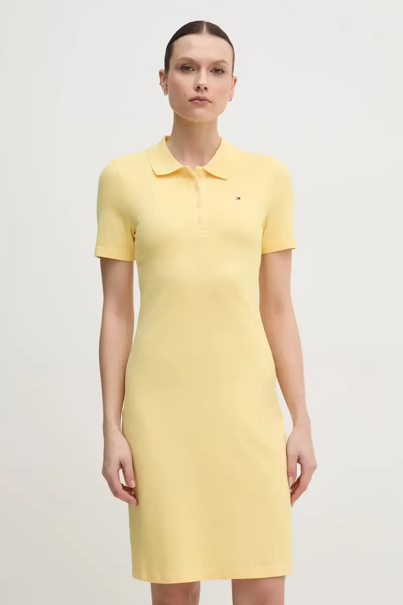 vestito colore blu WW0WW43228 Giallo