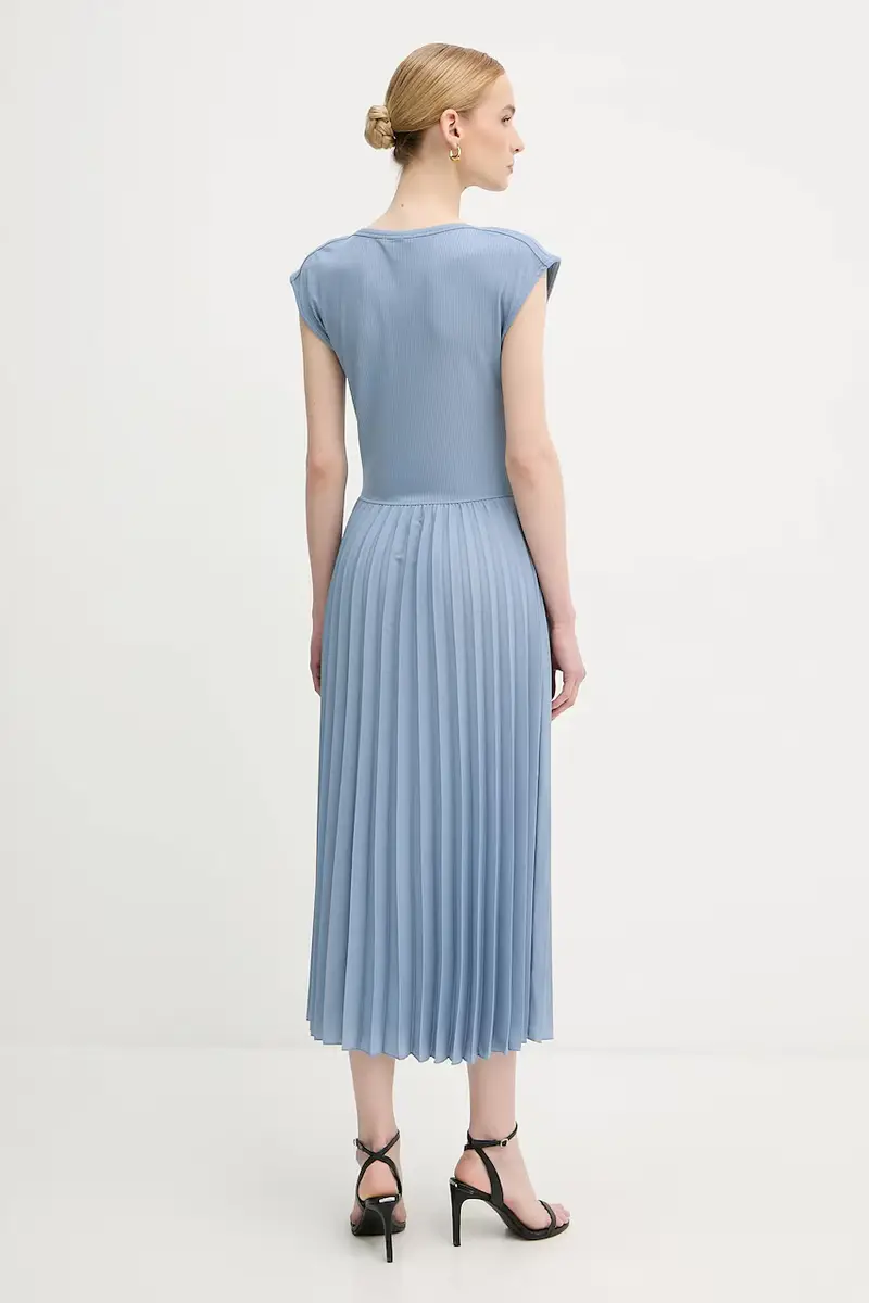 vestito colore blu WW0WW44491 miniatura 2