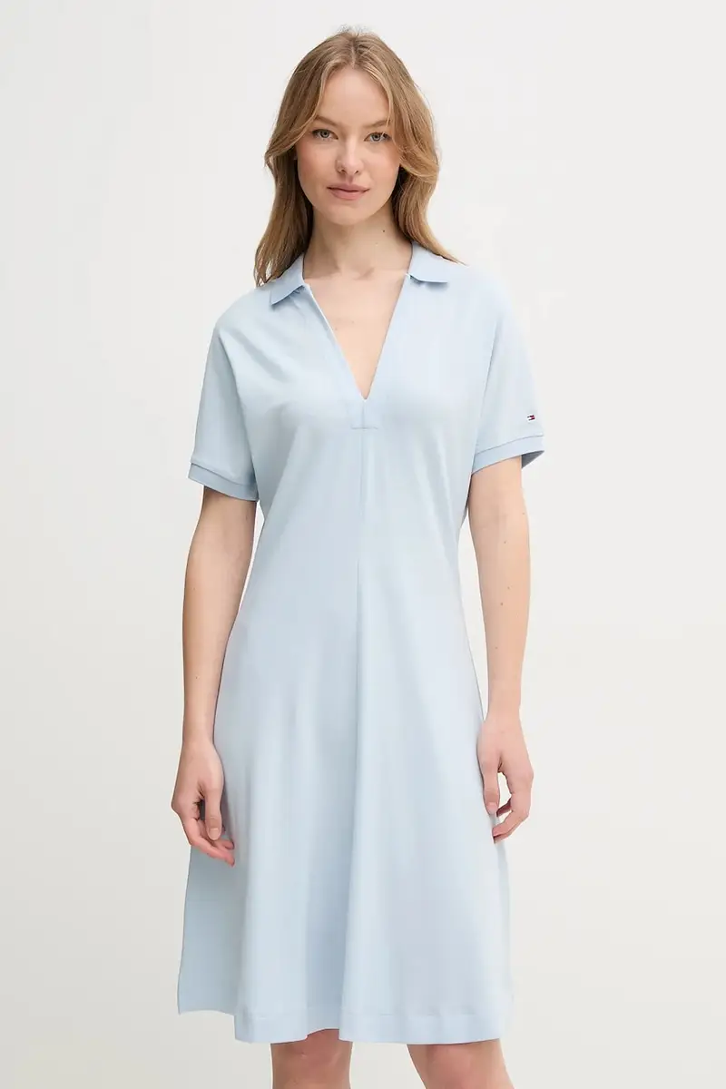 vestito colore blu WW0WW44513