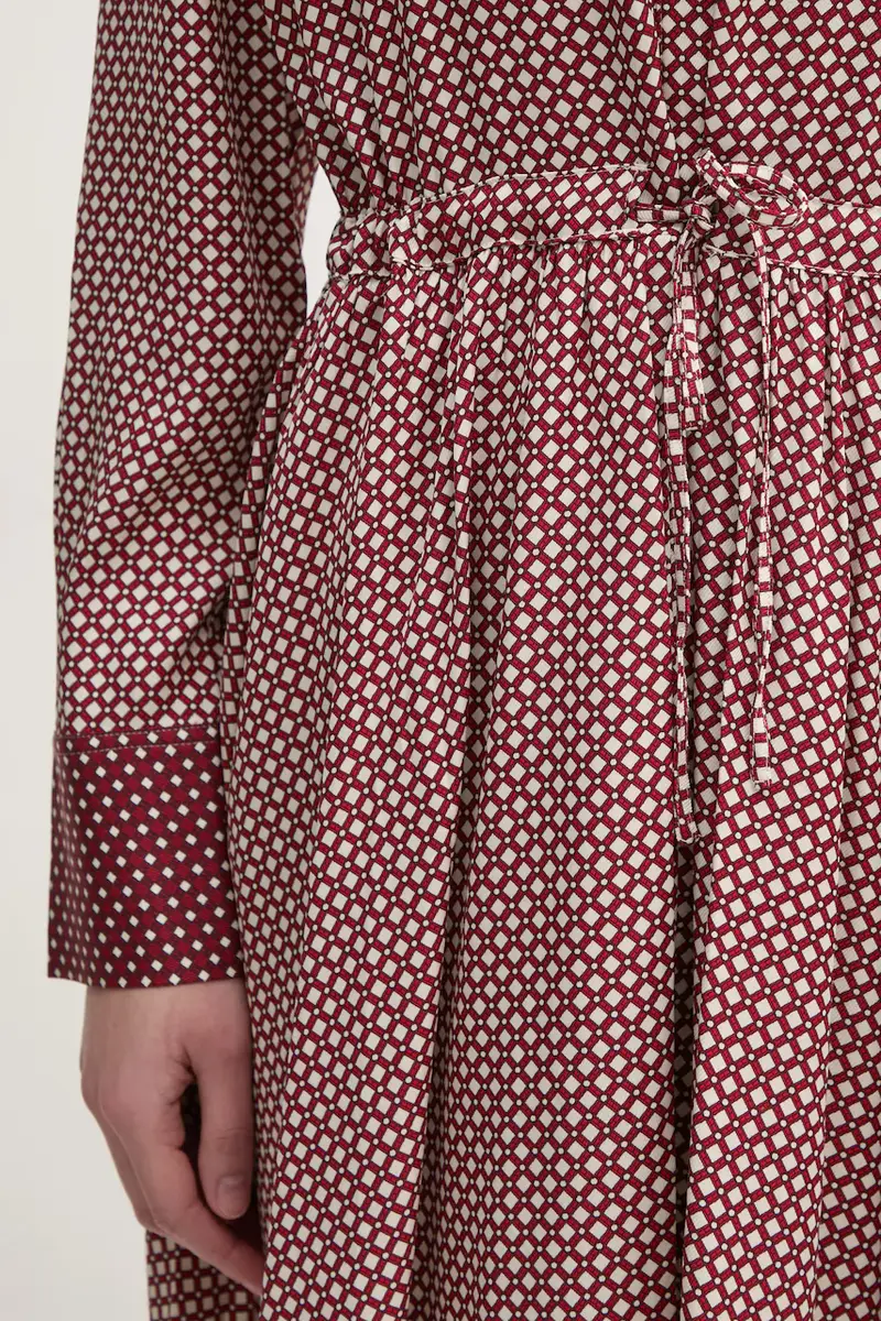 vestito colore granata WW0WW44020 miniatura 5