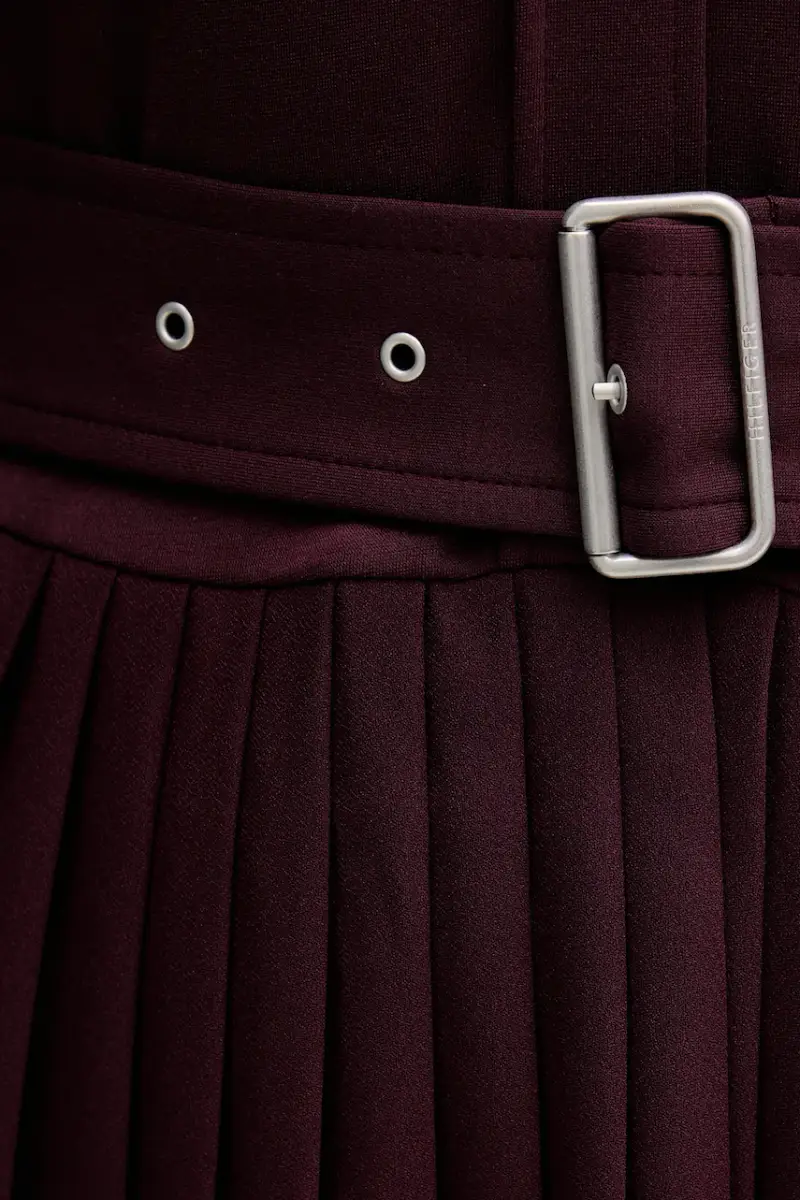 vestito colore granata WW0WW48398 miniatura 5