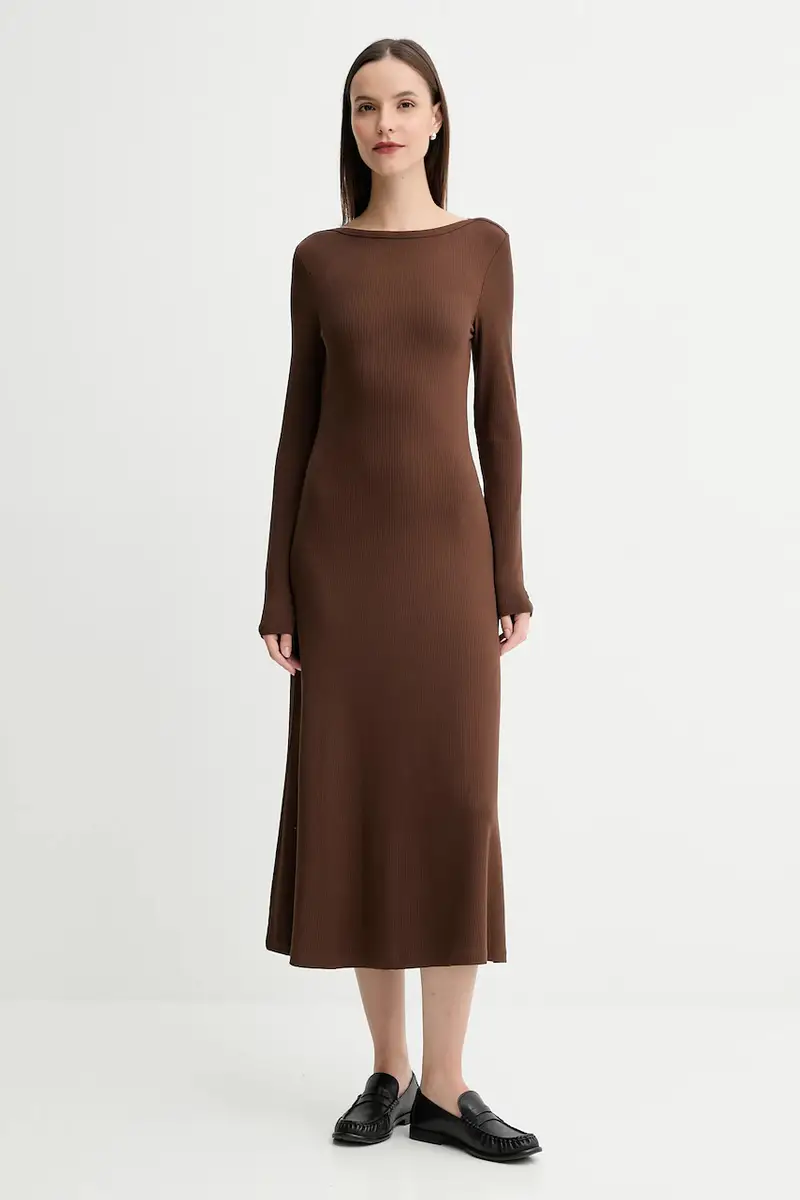 vestito colore marrone WW0WW47066