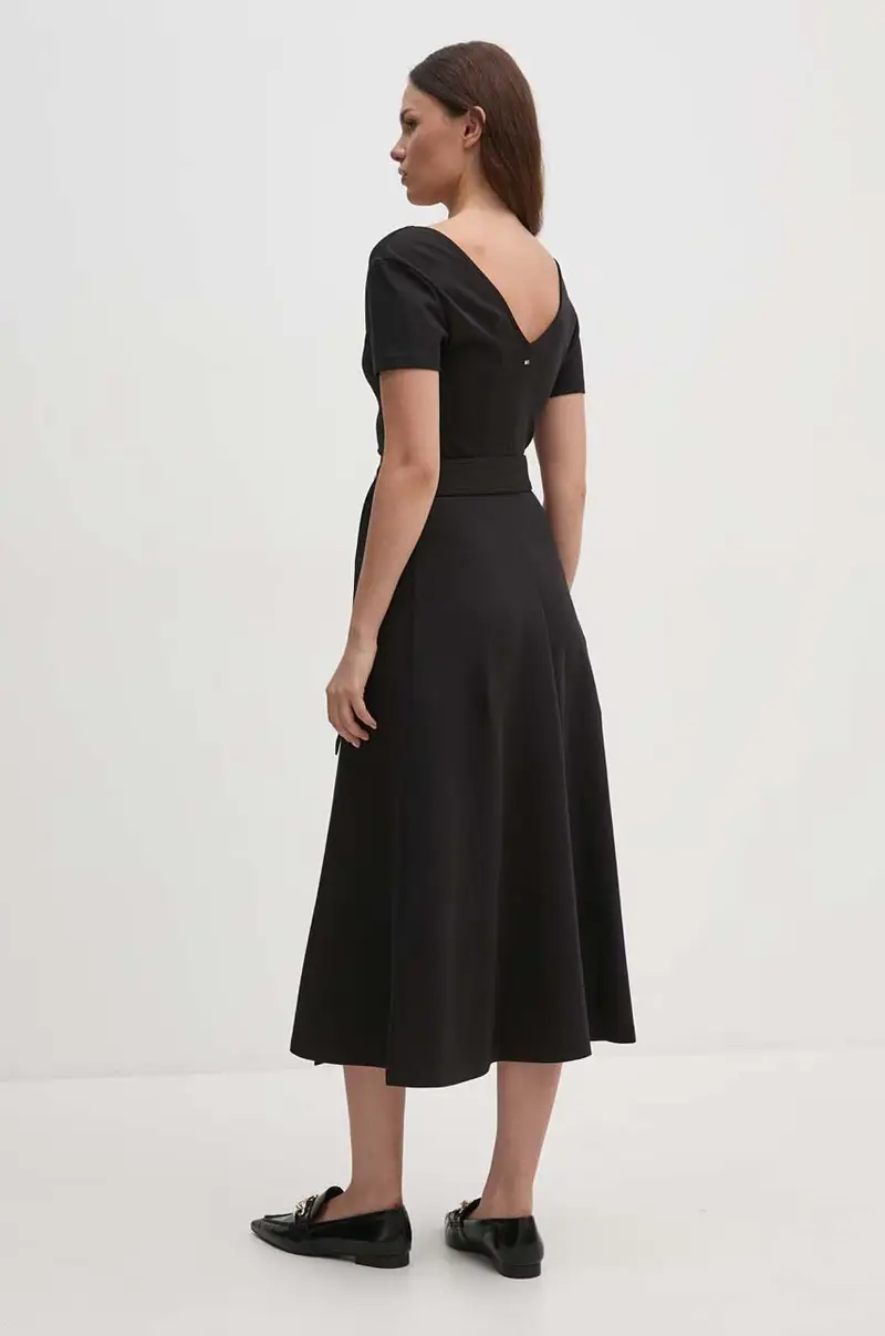 vestito colore nero WW0WW42578 miniatura 2