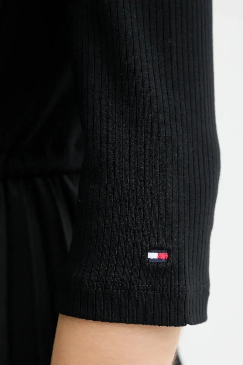 vestito colore nero WW0WW46138 miniatura 5