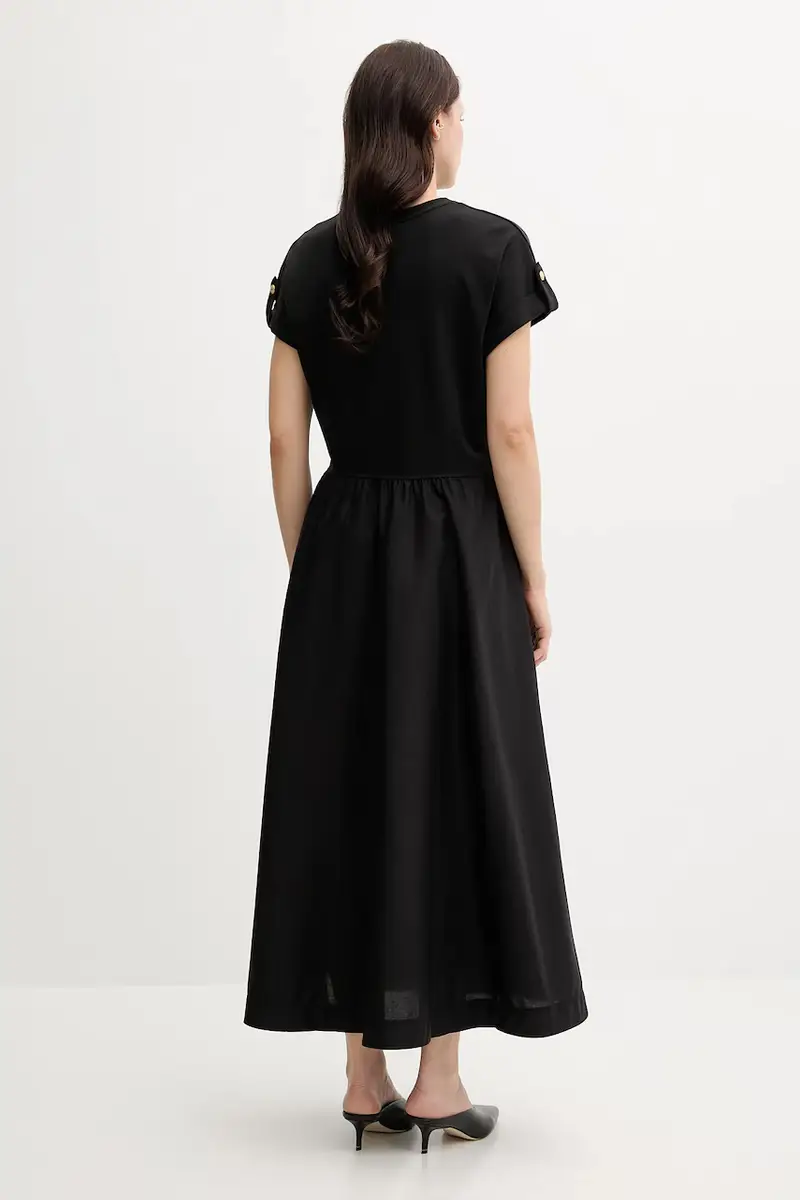 vestito colore nero WW0WW46711 miniatura 2