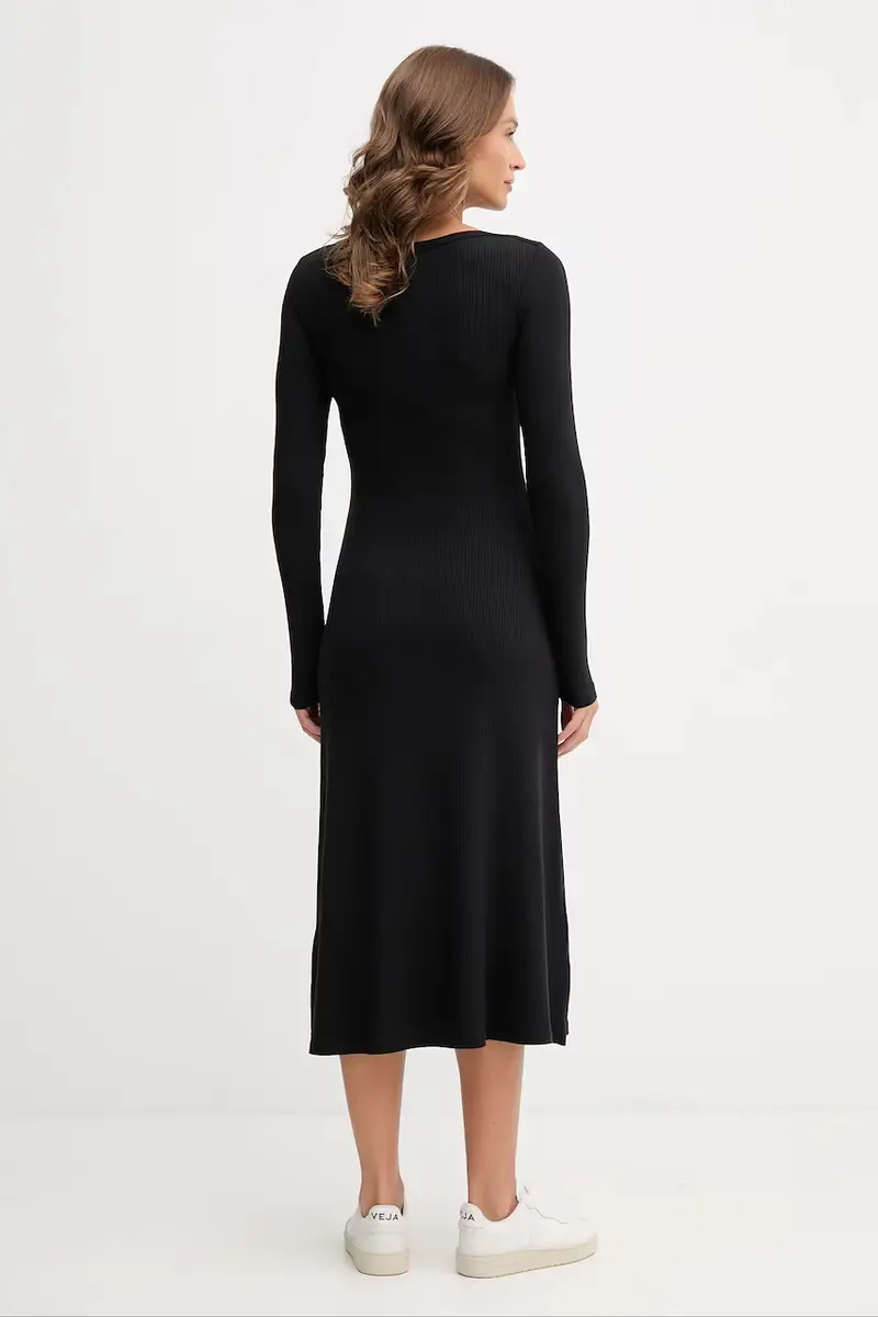 vestito colore nero WW0WW47066 miniatura 3