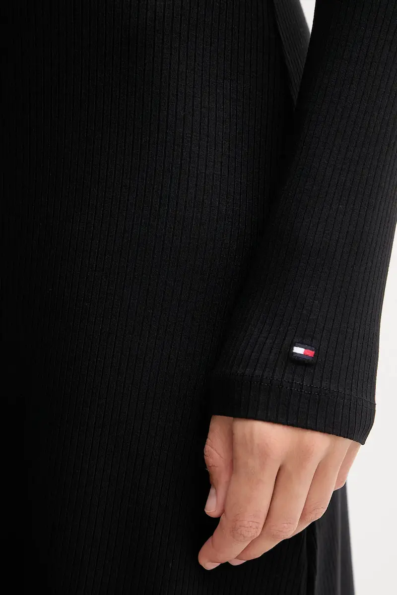 vestito colore nero WW0WW47066 miniatura 5