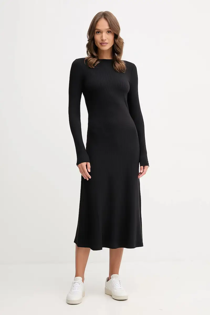 vestito colore nero WW0WW47066