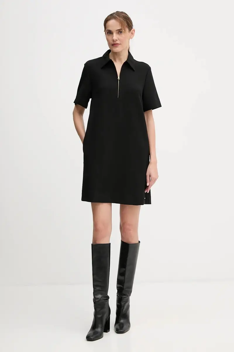 vestito colore nero WW0WW47333 miniatura 2