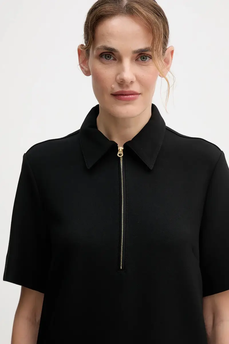 vestito colore nero WW0WW47333 miniatura 4