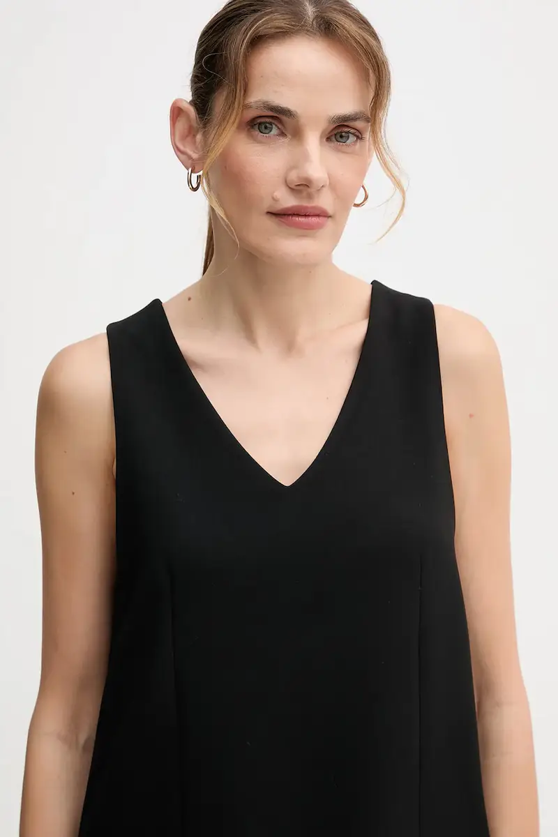 vestito colore nero WW0WW48264 miniatura 4