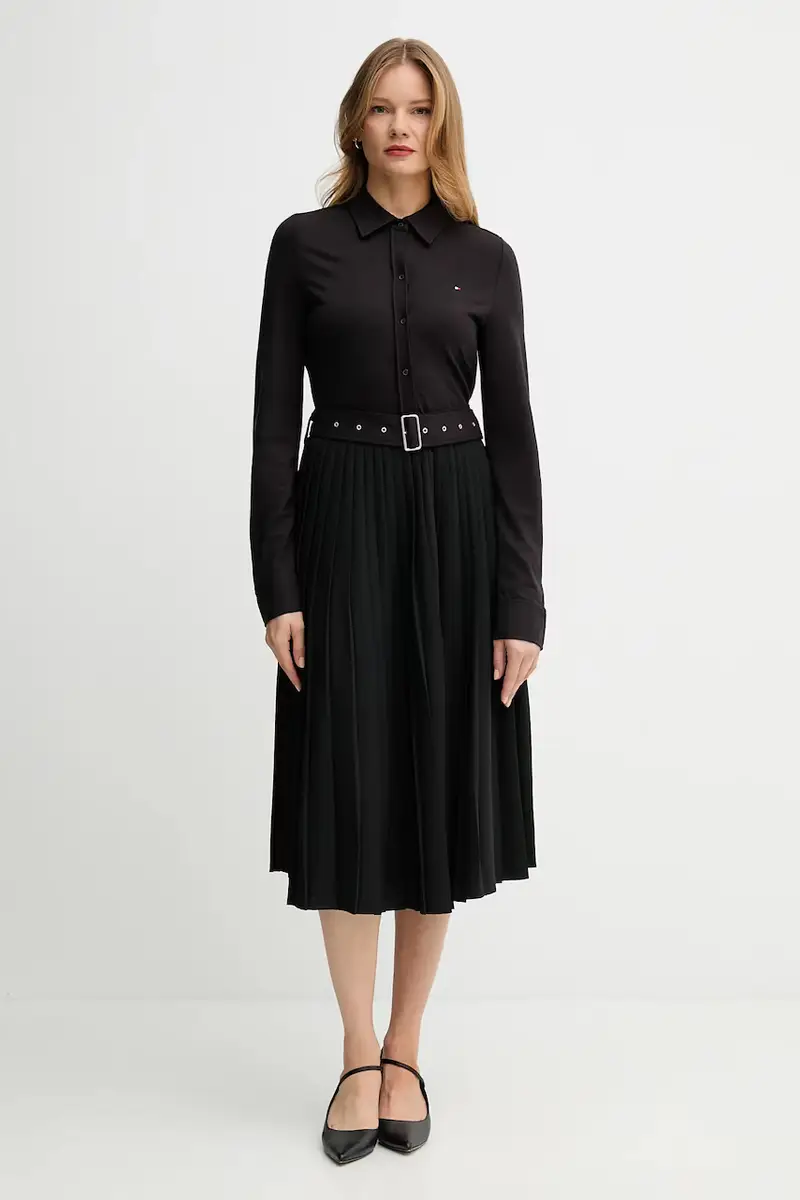 vestito colore nero WW0WW48398