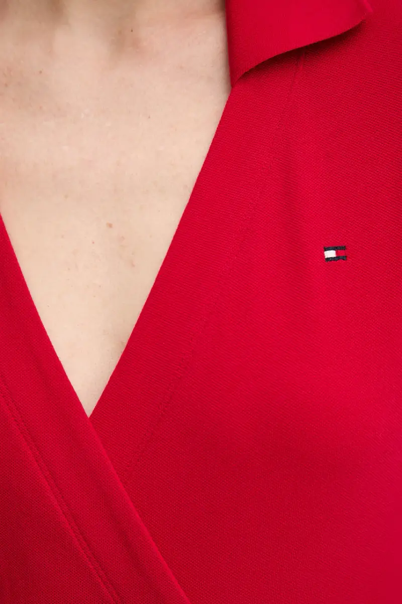 vestito colore rosso WW0WW45733 miniatura 5