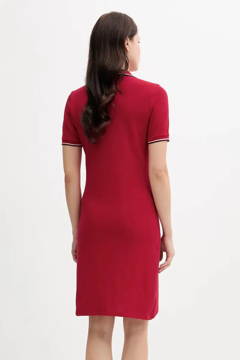 vestito colore rosso WW0WW45740 miniatura 3