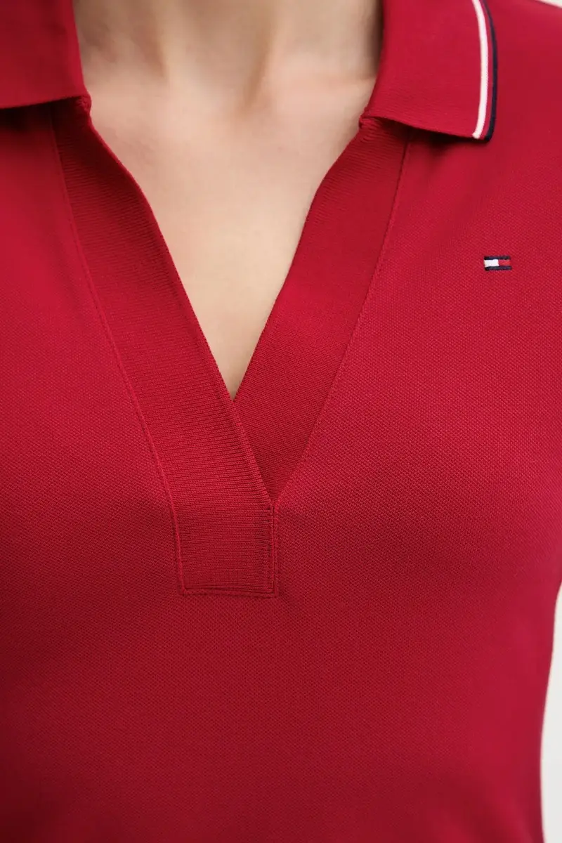 vestito colore rosso WW0WW45740 miniatura 5