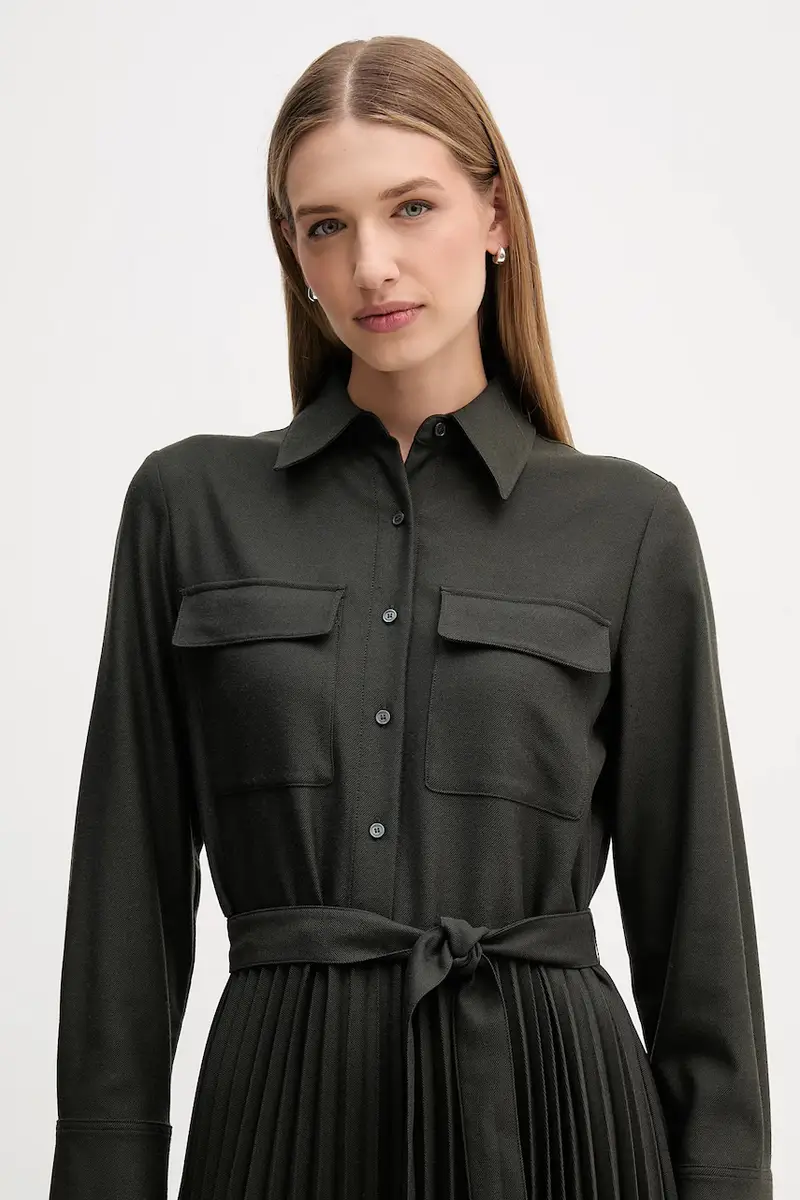 vestito colore verde WW0WW46582 miniatura 4