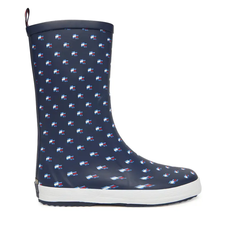 Wellington Tommy Hilfiger Rain Boot T3XC-33922-1846 D Blu scuro