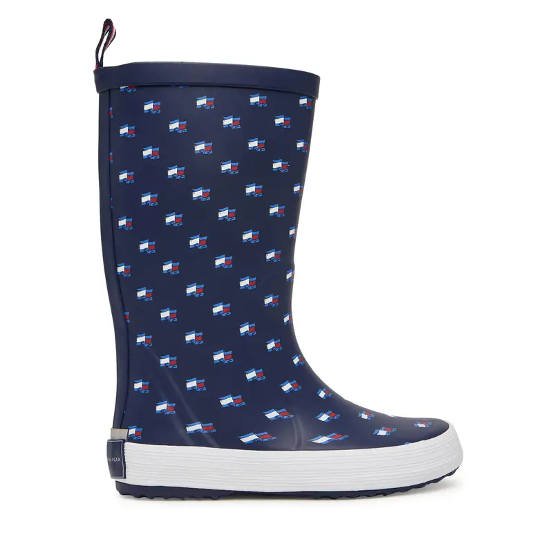 Wellington Tommy Hilfiger Rain Boot T3XC-33922-1846 S Blu scuro
