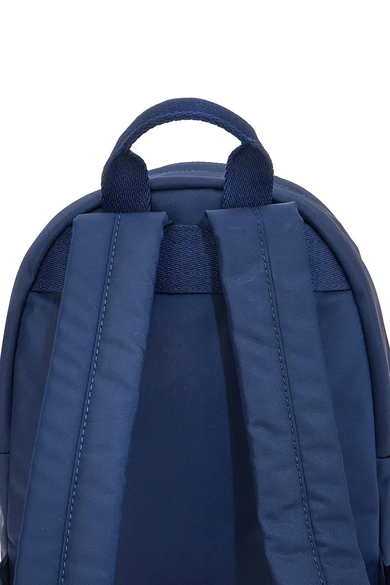 Zaino blu in tessuto con logo Tommy Daily Backpack [BLU] miniatura 4