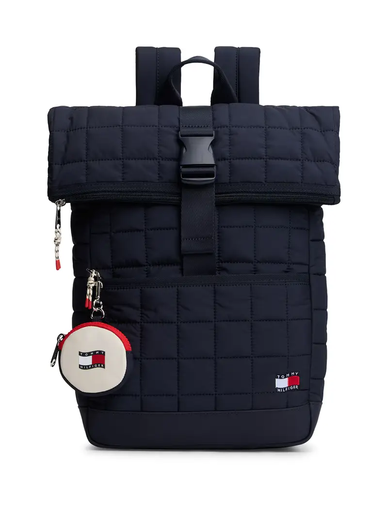 Zaino navy / rosso scuro / bianco