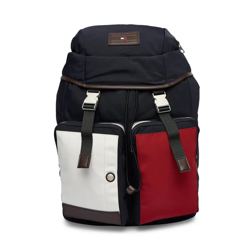 Zaino Tommy Hilfiger Th Casual Flag Backpack AM0AM14143 Blu scuro