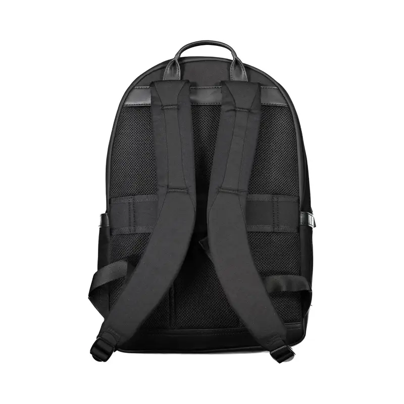 Zaino UOMO NERO CON LOGO miniatura 2