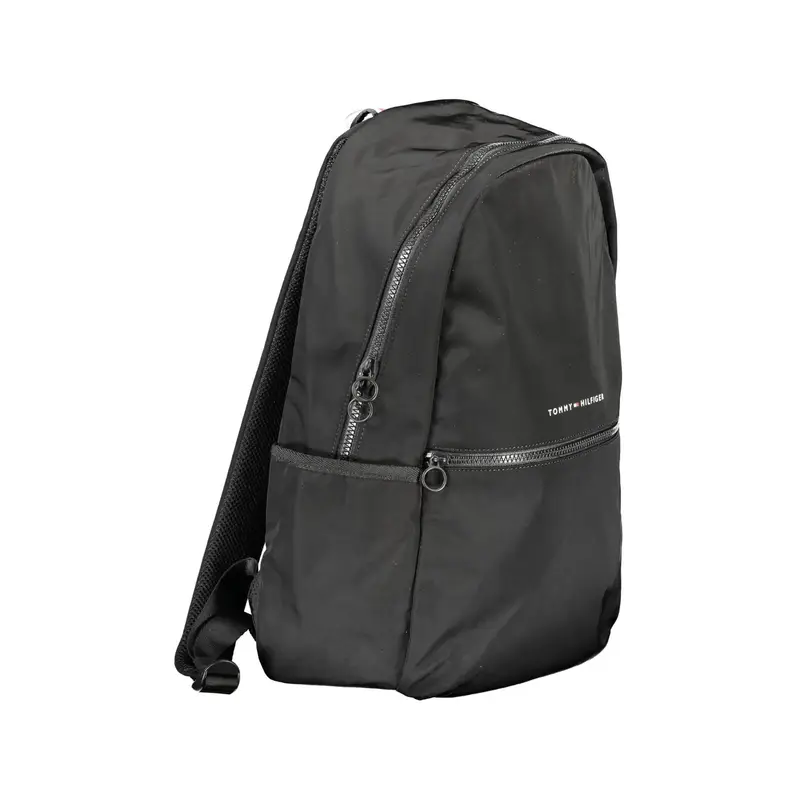 Zaino Uomo Nero Logo miniatura 3